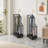 2-Tier Black Metal Umbrella Stand