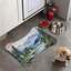 Mountain Mountain Art - Tapis d'alimentation en forme d'os