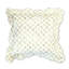 Mocha Check Reversible Scalloped Pillow-1588350405-1588350424