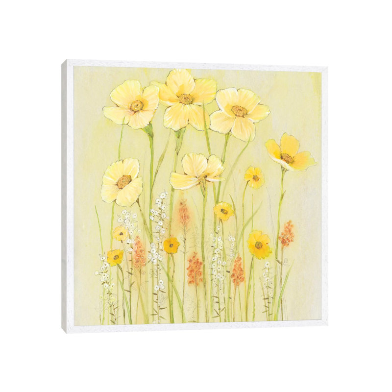 Soft Spring Floral I by Tim OToole - Gallery-Wrapped Canvas Giclée on Canvas, White Framed, 66.04 cm H x 66.04 cm W