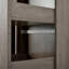 Buffet traditionnel autoportant avec huche, grande armoire de rangement pour garde-manger avec armoire latérale coulissante-1285277813