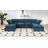 Double-Layer Cushion Modern Large U-Shaped Modular Sofa-35370058