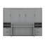Grand lit escamotable avec placard, tiroirs et tablettes-937617332