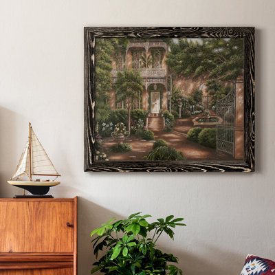 Jane's Courtyard II - cadre photo, impression sur toile