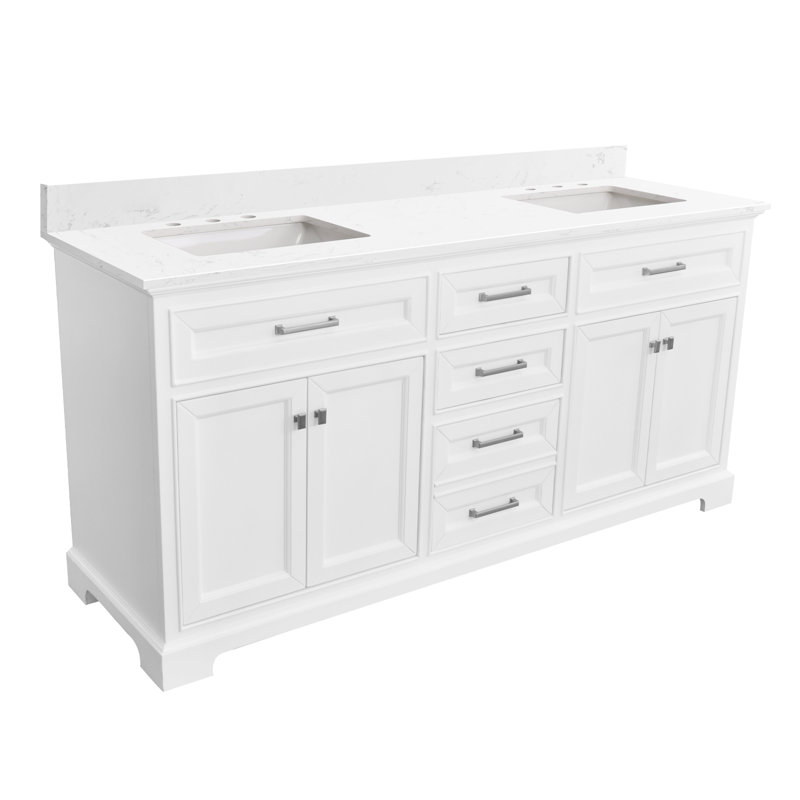 72 inch Free-standing Double Bathroom Vanity