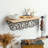 Argirdas Accent Shelf with Live Edge