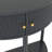 Modern 31.5" Fluted Semi-Circle Narrow Console Table-124237638