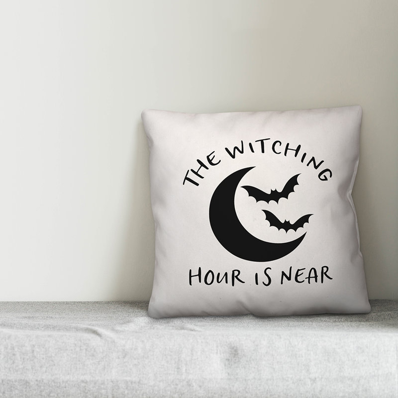  Coussin The Witching Hour is Near, Utilisation intérieure seulement, 18 po x 18 po