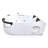 ELITE 71" x 47" 2-Person White Whirlpool Bathtub with Dual Pump & Heater