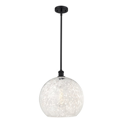 Ballston Mouchette 1 Light Stem Hung Pendant-516-G1216