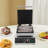 YYBSH 1700W 4-in-1 Non-Stick Electric Waffle Maker