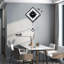 Horloge murale moderne 26 pouces avec pendule Eastbourne