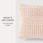 Coussin décoratif Cozy Chunky Knit-714786949