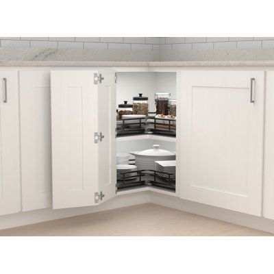 Plateau tournant 28 "avec base pivotante 28" Orion Grey