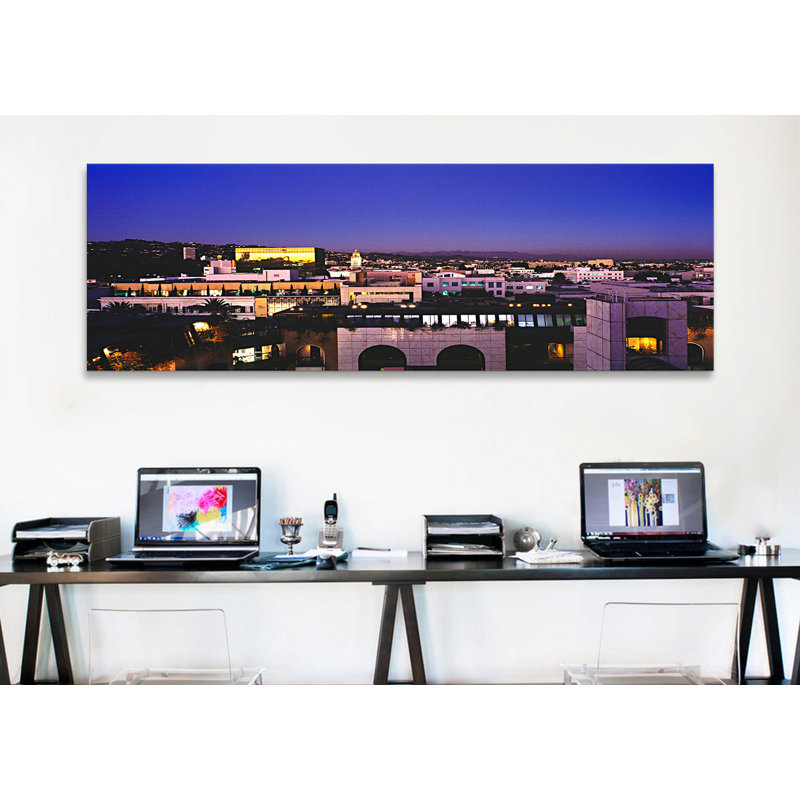 «Hollywood Hills, California», reproduction de photo sur toile, H 20 po x l 60 po x P 1,5 po, Toile tendue