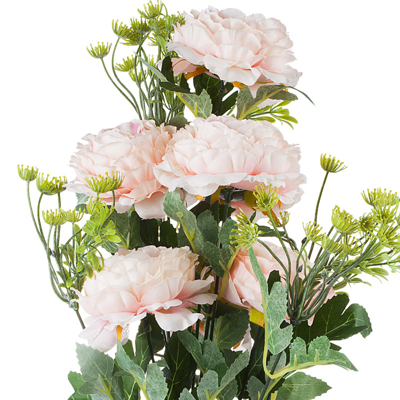 Silk Peony Arrangement, Pink