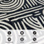 Tapis contemporain à lignes-1669872430