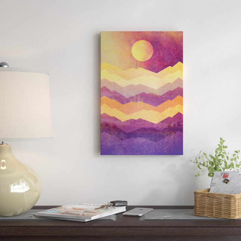 «Magic Hour» par Elisabeth Fredriksson, impression sur toile, H 40 po x l 26 po x P 1,5 po, Toile tendue, Pas de tapis