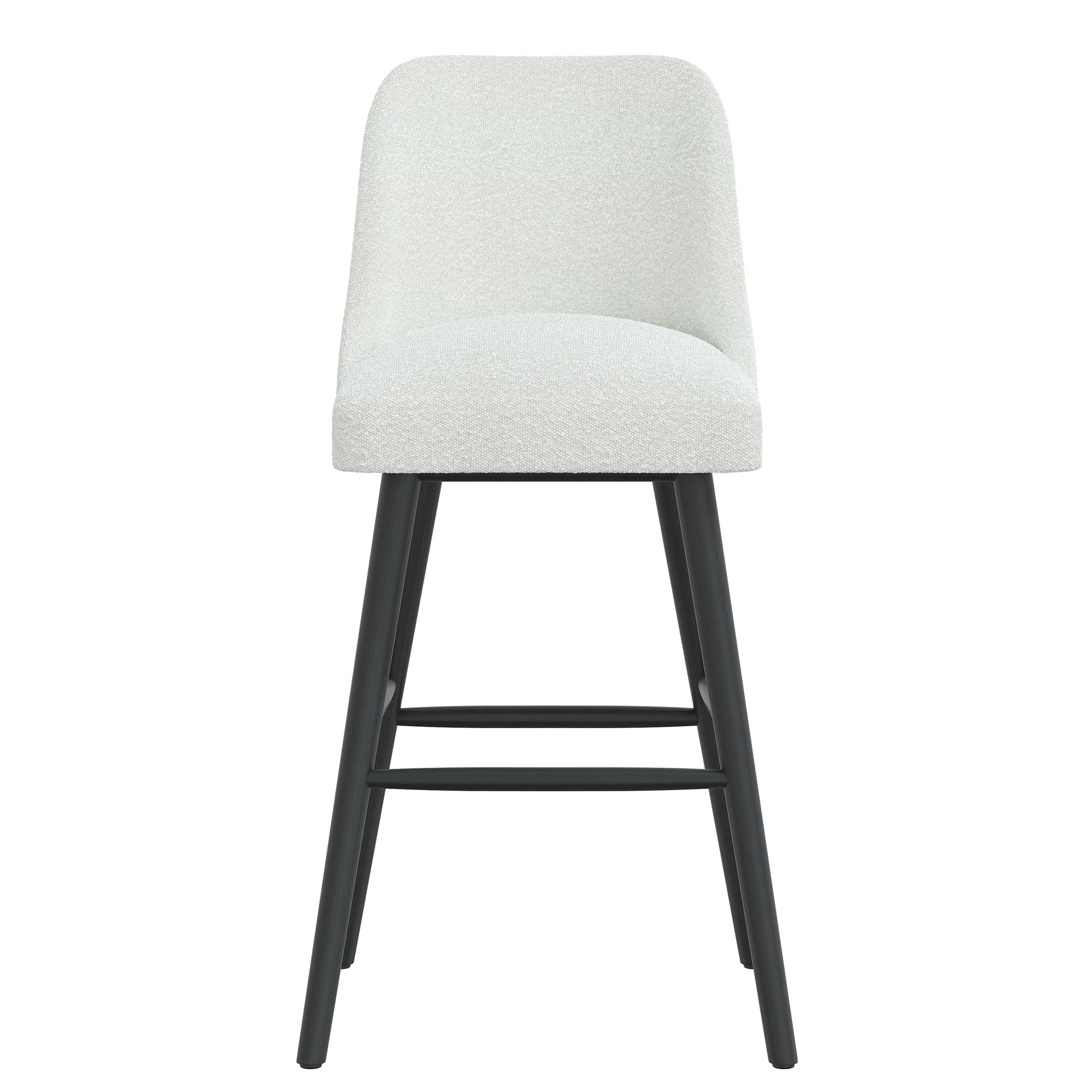 Gallie Counter & Bar Stool, Off White, Bar Stool (30" Seat Height)