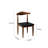 Holcy 3 Piece Solid Wood Writing Desk Office Set