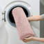  Ensemble de 3 tapis de salle de bain, très grand tapis de bain en chenille ultra doux et antidérapant (rose cendré)-1997982640