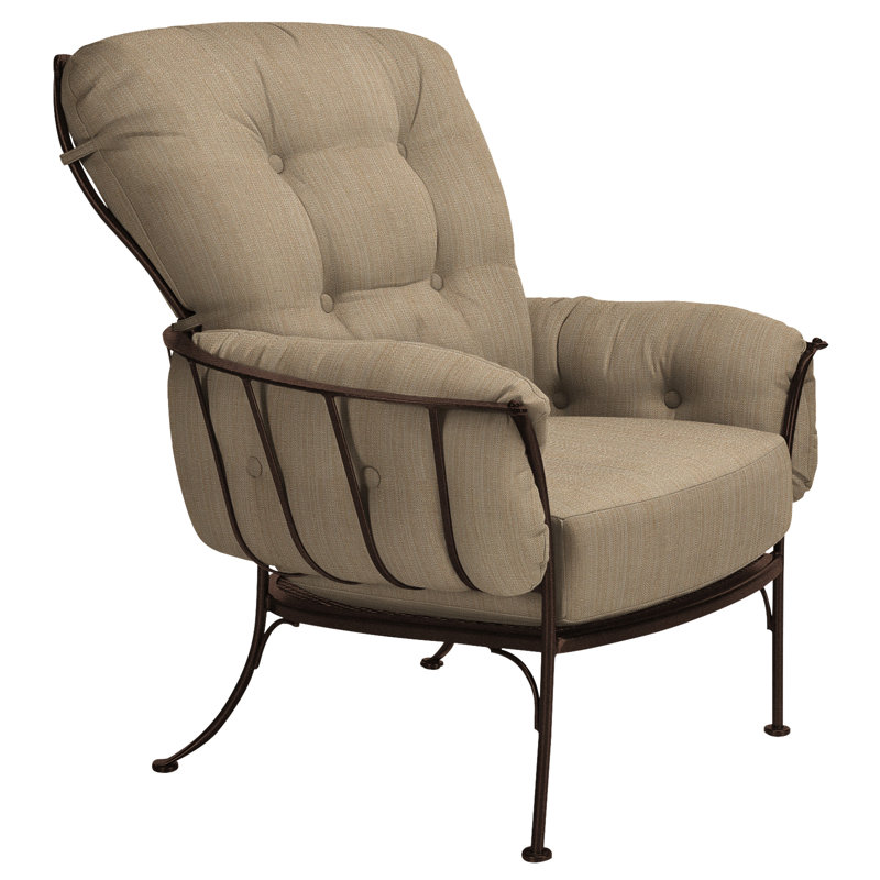 Monterra Outdoor Lounge Chair, Copper Creek, Adena Shale