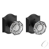 Crystal Door Knob with Baldwin Reserve Rosette
