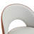 360 ° Rotatable Bar Chair.Modern Brown And Light Gray Spliced Color PU Comfortable Upholstered Bar Chair With Smooth And Beautiful Black Metal Legs For Dining Room, Kitchen, Terrace.Set Of 2.-1039597185