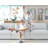 Modechai Sectional Sofa, 152“ Down Filled Sofa, 6 Seats U Shaped Couch with Chaise, Ottoman-1498899897
