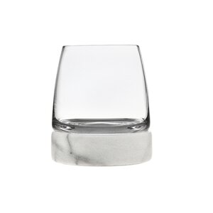 Stone Cold Lead Free Crystal 15 oz. Stemless All Purpose Glass