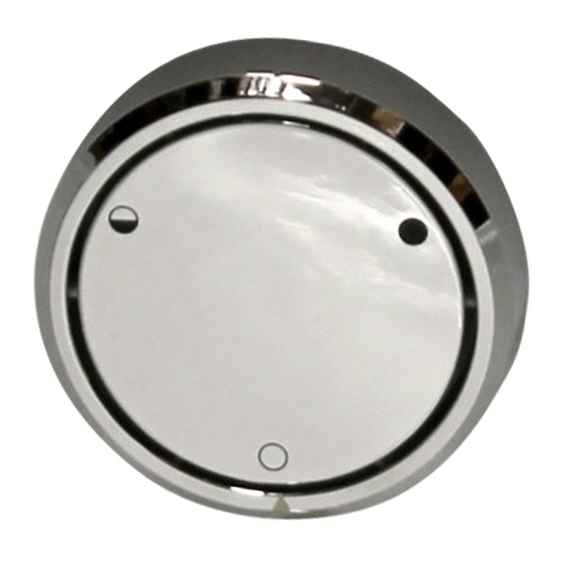 Patented Deep Soak 2-Hole Bathtub Overflow Cover, Polished Nickel
