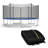 Costway with Poles for 72'' Compatible Trampoline-63640015