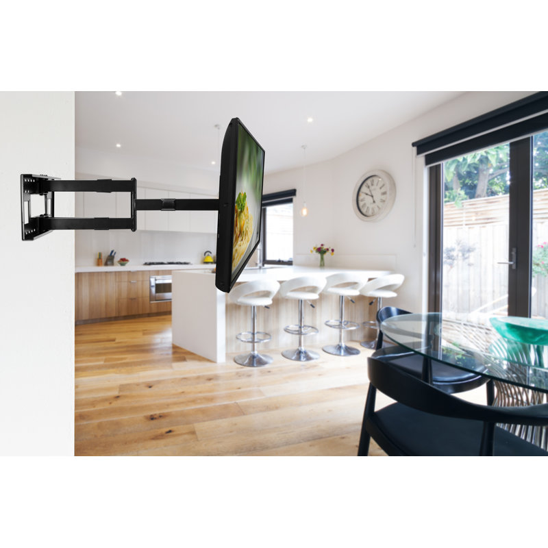 Mount-It! Full Motion Wall Bracket TV Mount | 36 in. Extended Articulating Arm Fits 42 to 90 in. TVs