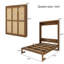 Armoire en bois massif avec lit escamotable en rotin pour une chambre d'amis-1128925638-1128925636