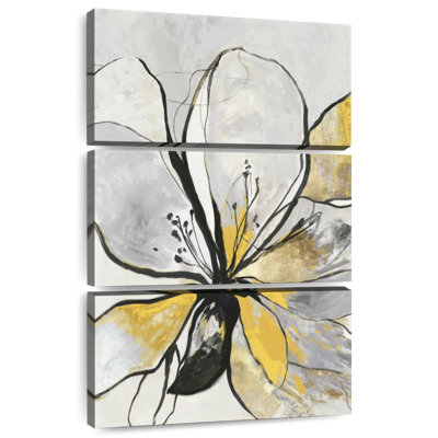 Contour Floral II version jaune