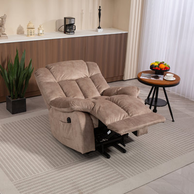 Power Lift Recliner Chair For Elderly,Heavy Duty Recliner W/Safety Motion Mechanism And Comfortable Upholstery