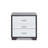 Chic Rectangular Accent Table With Multiple Drawers