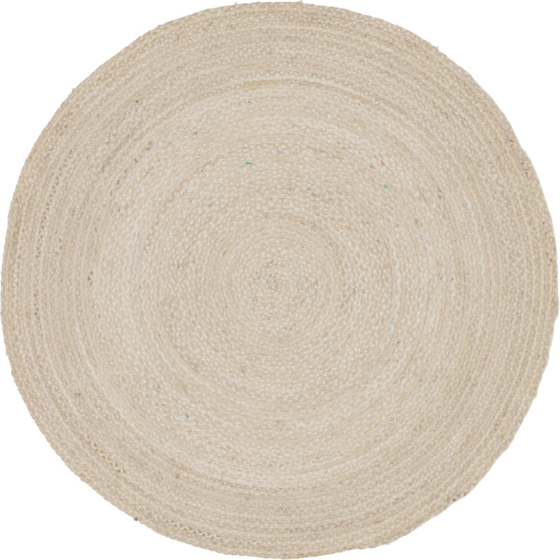 Asaun Cotton Indoor Rug, Round 8'