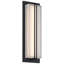Fixation murale d'extérieur DEL Driftwood - H 18,75 po - Finition noire-2111097380-2111097432-2111097433