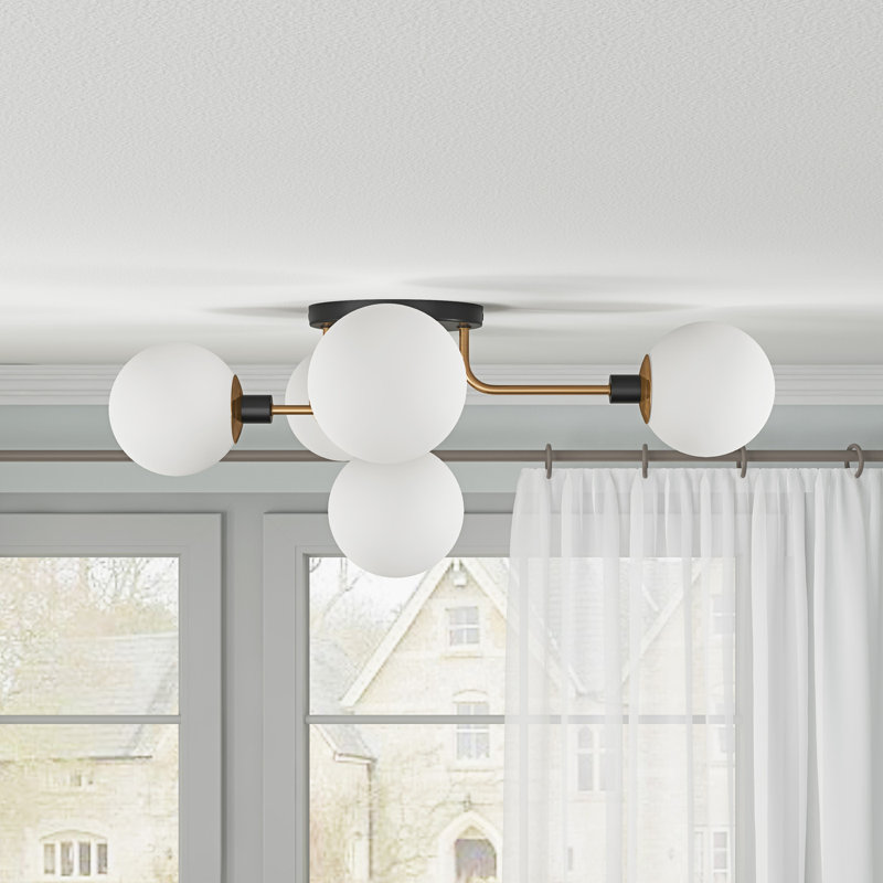 Luminaire semi-encastré Lynnaya 5-E12