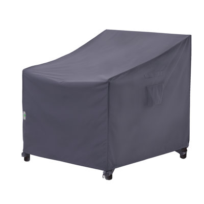 Premium Waterproof Outdoor Patio Chair Cover: Latest Rip-Stop Fabric, 3-Year Warranty by F&J Outdoors