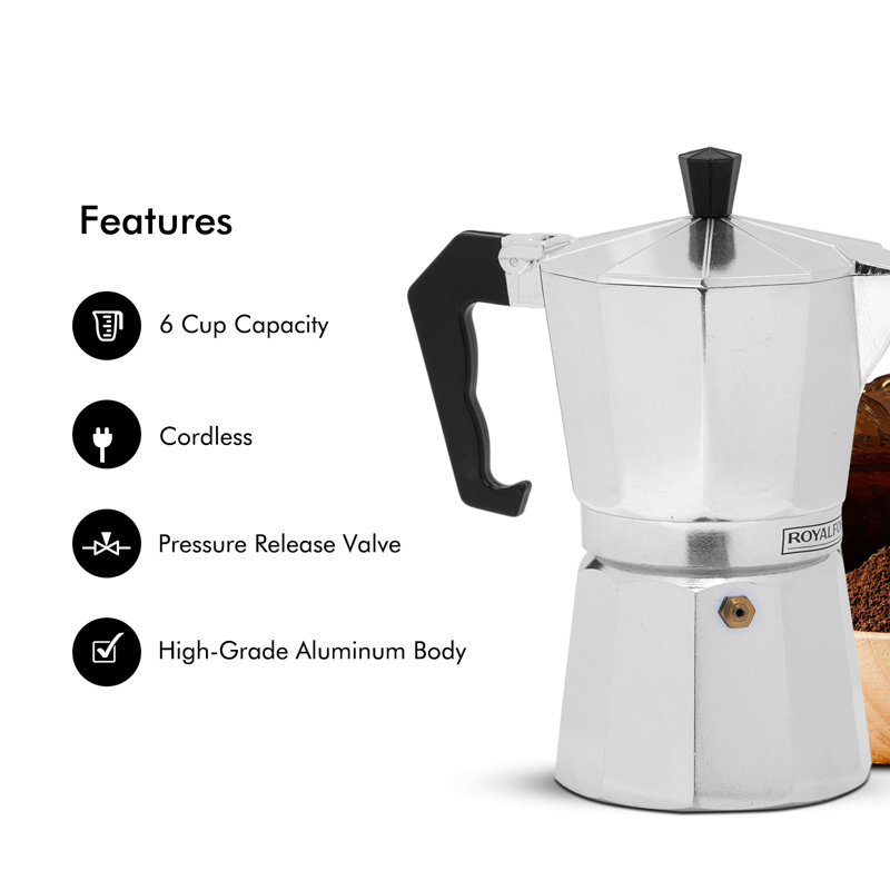 ROYALFORD Stovetop Espresso Maker