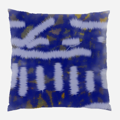 Coussin décoratif transparent