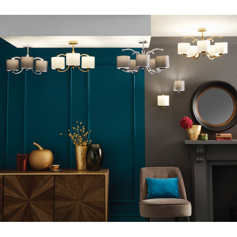 Cullens 3-Light Drum Chandelier
