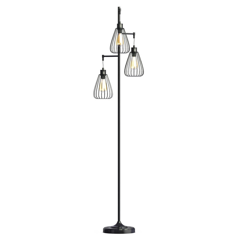 Lampe sur pied à branches 67 "