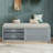 43" Wide Shoe Storage Bench With Cushion Entryway Bench-833058115