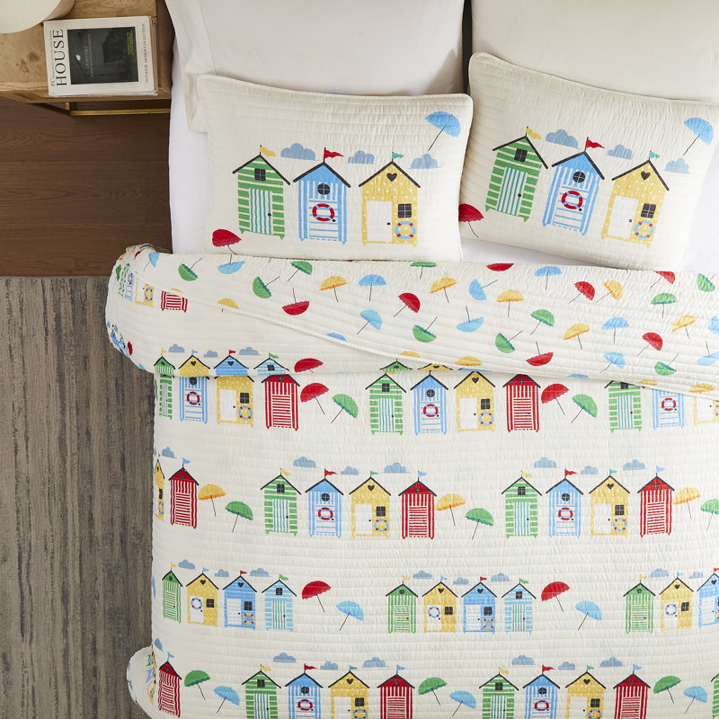 Avanti Cabanas Twin Quilt Set, Twin Quilt + 1 Pillowcase