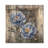 Steel Blue Peonies By The Shed III - Peonies Wood Print - On Natural Pine Wood-991697590
