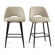 Jayden Upholstered 26.5'' Counter Stool with Metal Frame