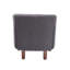 Cecille Barrel Accent Chair with Rubberwood Legs-665536404